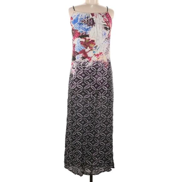 Free People Dresses & Skirts - Free People Nomad Sheer Slip Floral Retro Lightweight Dress